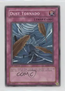 Dust Tornado 1st Ed. YuGiOh Zombie Madness Structure Deck #SD2-EN024 2005 0l37 - Image 1