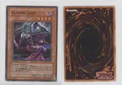 Vampire Lady 1st Ed. YuGiOh Zombie Madness Structure Deck #SD2-EN010 2005 0ie5 - Image 3