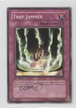 Trap Jammer 1st Ed. YuGiOh Dragon's Roar Structure Deck #SD1-EN027 2005 0k8a - Image 1
