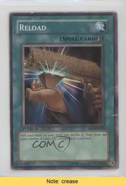 Reload 1st Ed. YuGiOh Dragon's Roar Structure Deck #SD1-EN019 2005 READ 2u3 - Image 1