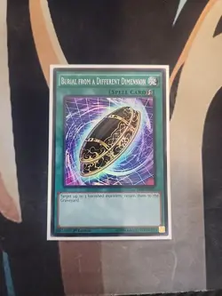 Burial from a Different Dimension THSF-EN051 Super Rare 1st Ed NM Yugioh - Image 1
