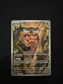 Landorus 131/086 Pokemon TCG ENGLISH ILLUSTRATION RARE - S&V BLACK BOLT - Image 1