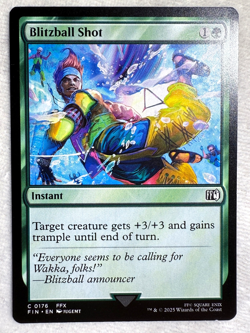 MTG - Blitzball Shot - Final Fantasy FIN - 0176 - EN - NM - Image 1