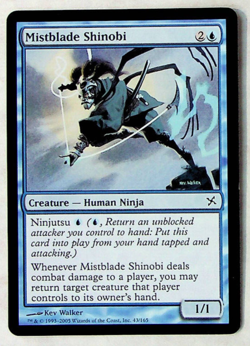 Mistblade Shinobi - Betrayers of Kamigawa Ed. - 2005 - Magic The Gathering Card - Image 1