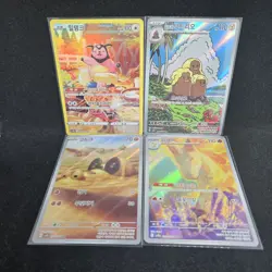 Korean Pokemon Cards - 12 AR card bundle - Marill, Articuno, Illustration Rares - Image 4
