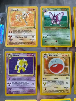 Pokemon TCG Card Lot (9 Cards Total, All Rare In 9 Slot Sorted Sectional Sheet) - Image 2