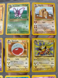 Pokemon TCG Card Lot (9 Cards Total, All Rare In 9 Slot Sorted Sectional Sheet) - Image 3