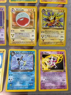 Pokemon TCG Card Lot (9 Cards Total, All Rare In 9 Slot Sorted Sectional Sheet) - Image 5
