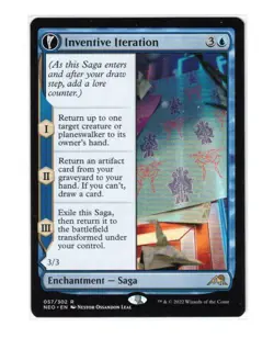 MTG - NM - Inventive Iteration - Kamigawa: Neon Dynasty 57 - Image 1