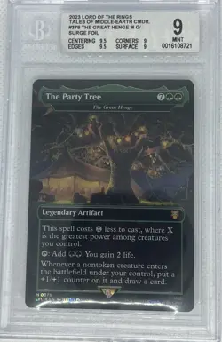 MTG - THE PARTY TREE (The Great Henge) SURGE FOIL - BGS 9 MINT MYTHIC Artifact - Image 2