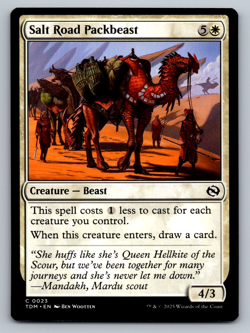 Salt Road Packbeast C 0023 Regular - MTG Tarkir Dragonstorm (TDM) - Image 1
