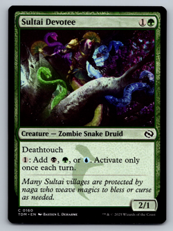 Sultai Devotee C 0160 Regular - MTG Tarkir Dragonstorm (TDM) - Image 1
