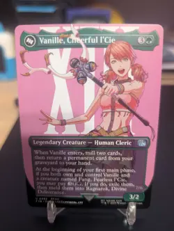 MTG Final Fantasy Vanille, Cheerful L'Cie #392 *NON-FOIL* Borderless - Image 1