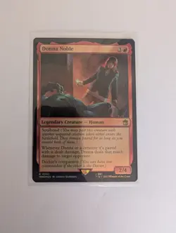 MtG Donna Noble R Doctor Who Magic The Gathering NM/M - Image 2