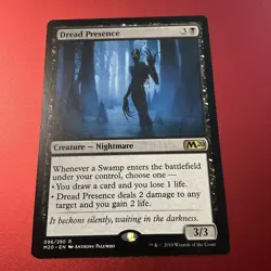 MTG 1x Dread Presence # 96 Core Set 2020 M20 Magic the Gathering Card x1 NM - Image 2