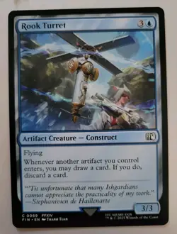 MTG - Final Fantasy: Rock Turret (0069) - Common - Near Mint - Image 1