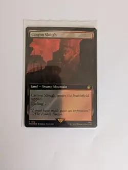 MtG Canyon Slough R Doctor Who Magic The Gathering NM/M - Image 4