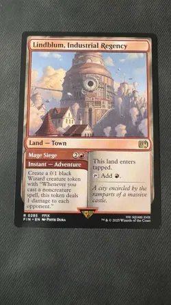 Lindblum, Industrial Regency - FIN - NM - MTG #285 - Image 1