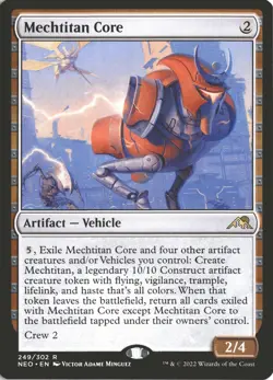 MTG Mechtitan Core (249) *Non-Foil* Base Rare Kamigawa: Neon Dynasty MT/NM - Image 1