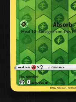 Seedot 011/196 NM Lost Origin English Pokemon Card TCG - Image 2