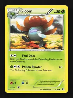 Gloom 2/149 NM Boundaries Crossed English Pokemon Card TCG - Image 1
