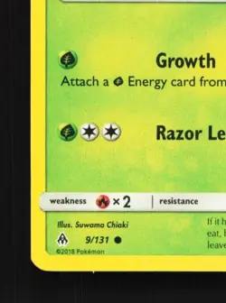 Skiddo 9/131 NM Forbidden Light English Pokemon Card TCG - Image 2