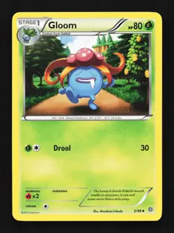 Gloom 2/98 NM Ancient Origins English Pokemon Card TCG - Image 1