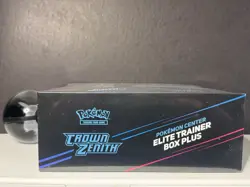 FACTORY SEALED Pokemon Center Crown Zenith ETB - Pokemon TCG Sword & Shield - Image 5