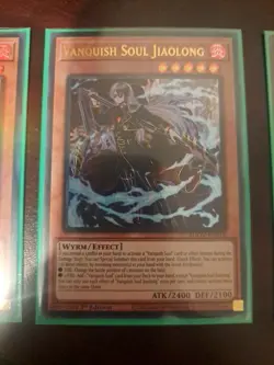 Yugioh Vanquish Soul Jiaolong AGOV-EN018 Ultra Rare 1st Ed NM - Image 3