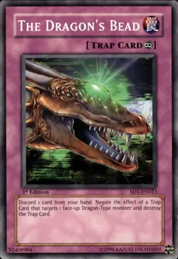 The Dragon's Bead - 1st Edition SD1-EN023 - LP - YuGiOh - Image 1