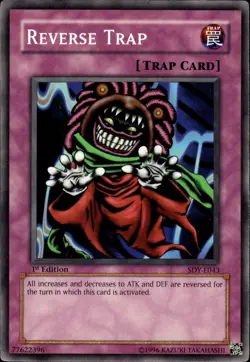 Reverse Trap - 1st Edition SDY-E043 - LP - YuGiOh - Image 1