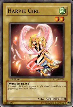 Harpie Girl (Uncensored) - 1st Edition RDS-EN004 - MP - YuGiOh - Image 1