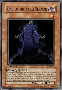 King Of The Skull Servants - 1st Edition TLM-EN032 - MP - YuGiOh - Image 1
