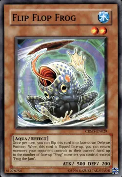 Flip Flop Frog - CRMS-EN029 - NM - YuGiOh - Image 1