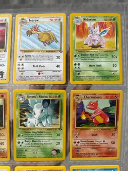 Pokemon 9 Card Lot (Combination of Popular TCG Cards, 9 Sectional Sorted Sheet) - Image 3