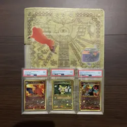 Pokemon Card Neo Premium File 2 Japanese Neo Genesis Binder 9 pieces set - Image 1