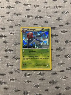 Accelgor - Cracked Ice Holo Promo (12/101) Noble Victories LP - Pokemon Card - Image 1