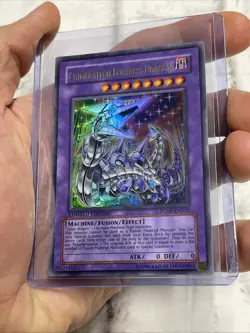 Yugioh Chimeratech Fortress Dragon JUMP-EN031 Ultra Rare Limited Edition NM Card - Image 1