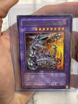 Yugioh Chimeratech Fortress Dragon JUMP-EN031 Ultra Rare Limited Edition NM Card - Image 2