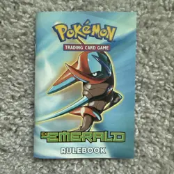 Ex Emerald Pokemon Trading Card Game TCG Rulebook and Cardlist 2005 Nintendo - Image 2