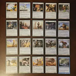 Theros 121 Card Common Set Complete Collection MtG Magic Gathering 2013 - Image 1