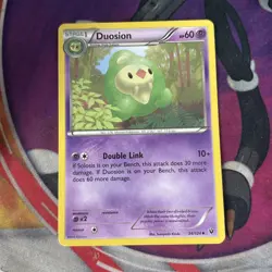 Duosion 34/124 Uncommon Fates Collide XY Pokemon Card 2016 - Image 1