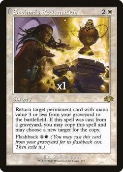 MTG C19 CLB DMR Sevinne's Reclamation MINT (SELECT) - Image 5