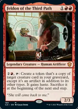 MTG C19 C21 Feldon of the Third Path MINT (SELECT) - Image 3