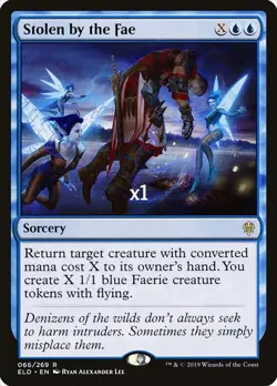 MTG Throne of Eldraine ELD Stolen by the Fae MINT (SELECT) - Image 2