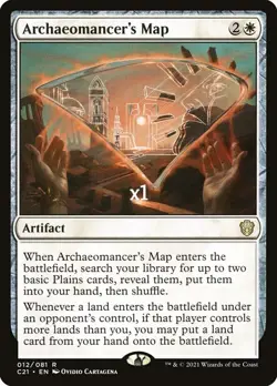MTG Commander 2021 C21 Archaeomancer's Map MINT (SELECT) - Image 3