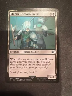 Shinra Reinforcements - 0118 FIN MTG - Common N/M - Image 1