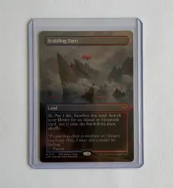 FOIL Scalding Tarn (Special Guests) - Borderless - NM Pack Fresh MTG Tarkir - Image 2