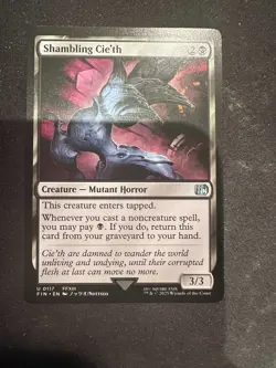 Shambling Cie'th - 0117 FIN MTG - Uncommon N/M - Image 1