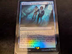 MTG Magic the Gathering FOIL Memories Returning FIN! - Image 1